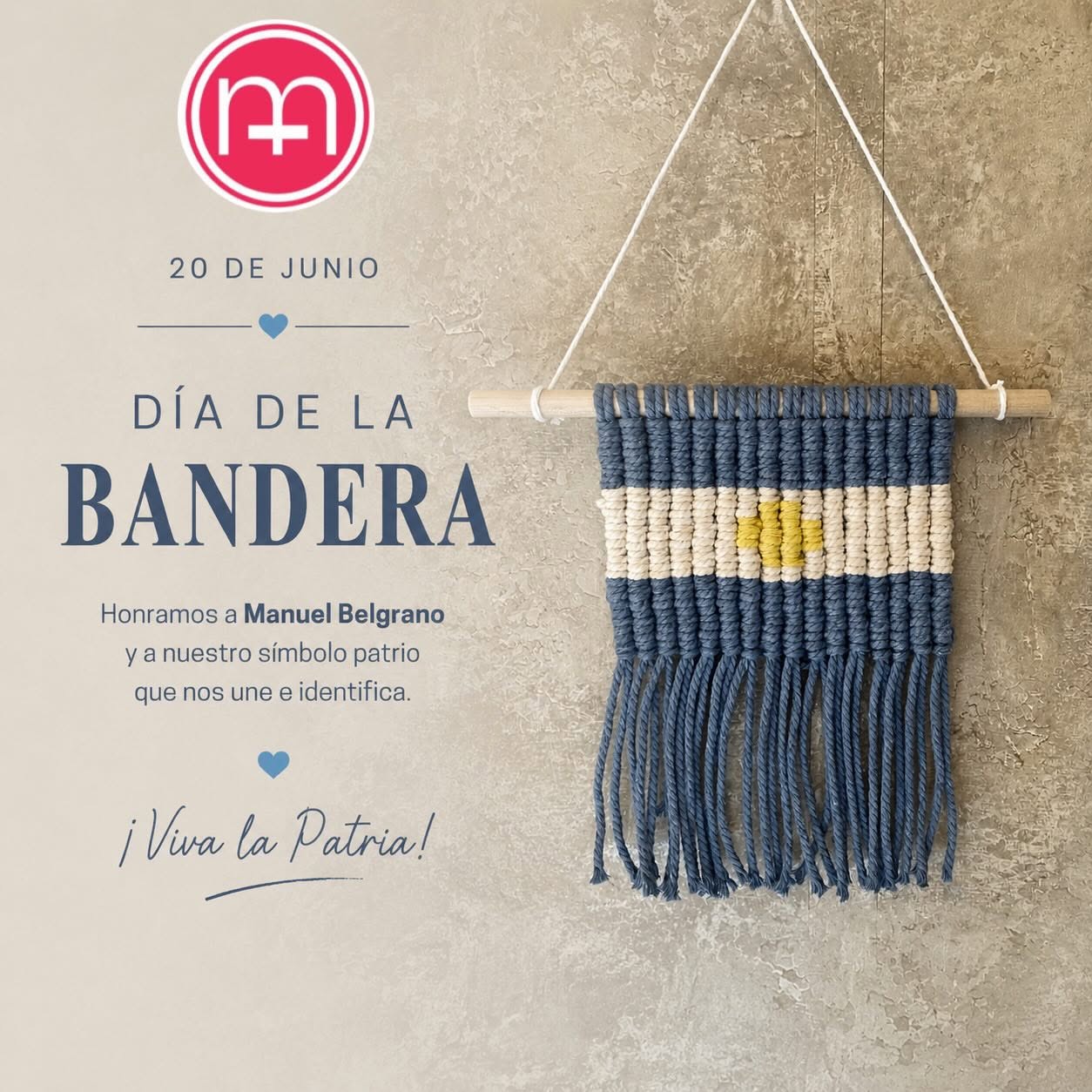 CAMEES conmemoró el Día de la Bandera en la Peatonal San Martín